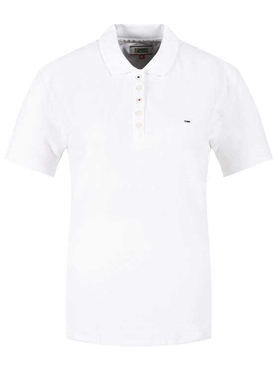 Tommy Jeans Tommy Jeans Polo Original DW0DW04434 Bijela Regular Fit