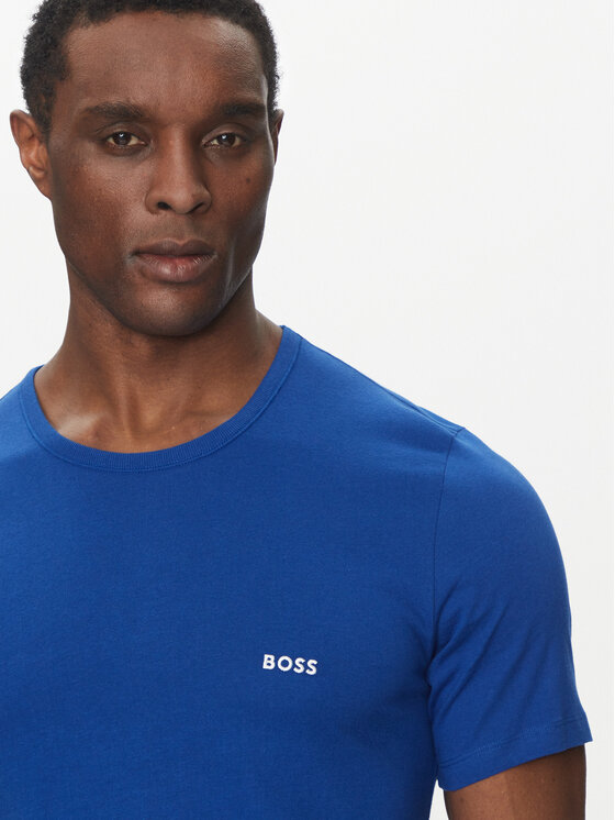 BOSS BOSS Souprava triček TShirtRN 3P Classic 50532468 Modrá Regular Fit
