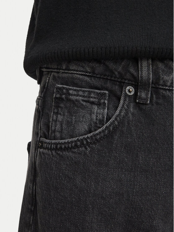 HUGO HUGO Jeansy 50567305 Czarny Straight Leg