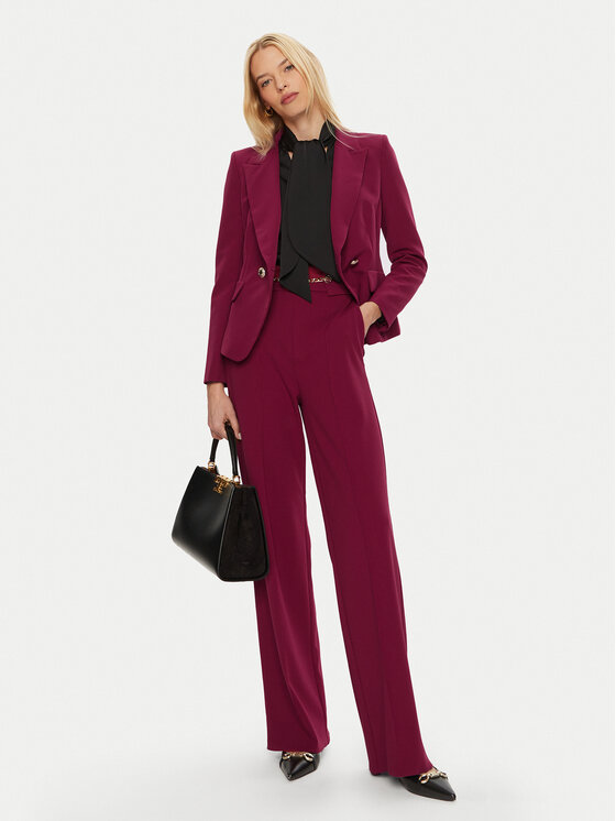 Rinascimento Rinascimento Sacou CFC0119983003 Vișiniu Regular Fit