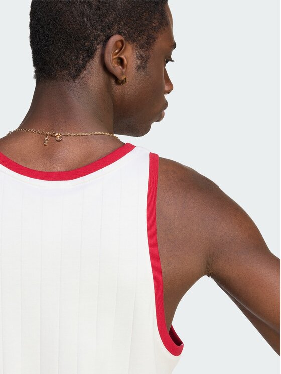 adidas adidas Tank top 165410 Biały Slim Fit