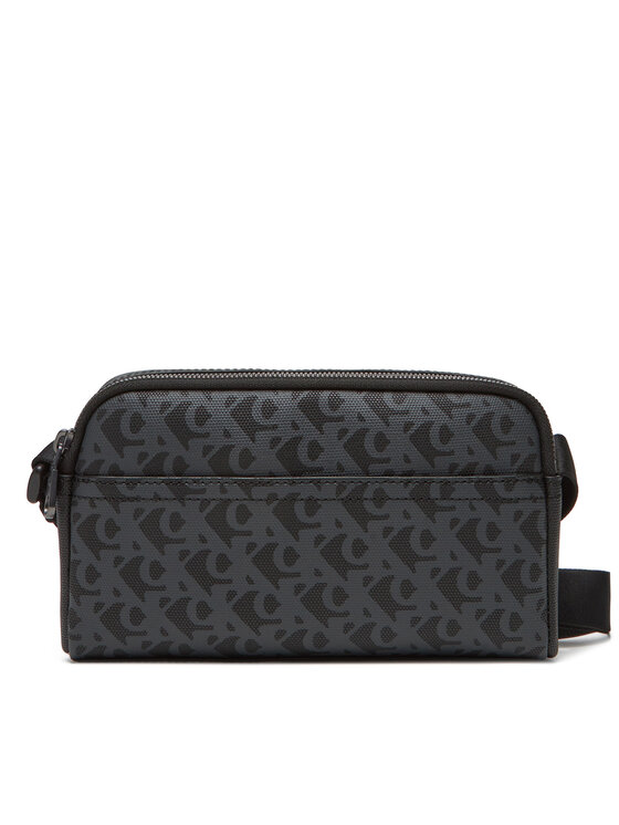 Geantă crossover Calvin Klein Jeans Matte Aop Camera Bag 22 LV04G3114G Negru