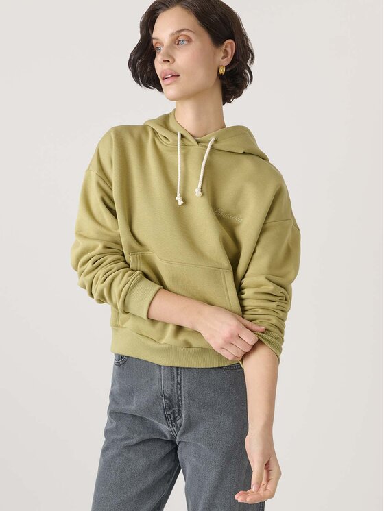 La Mania La Mania Felpa JUNA Verde Classic Fit