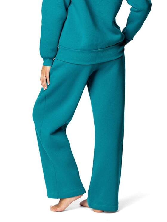 DKaren Sport DKaren Sport Spodnie dresowe DK-K-B9 Turkusowy Regular Fit