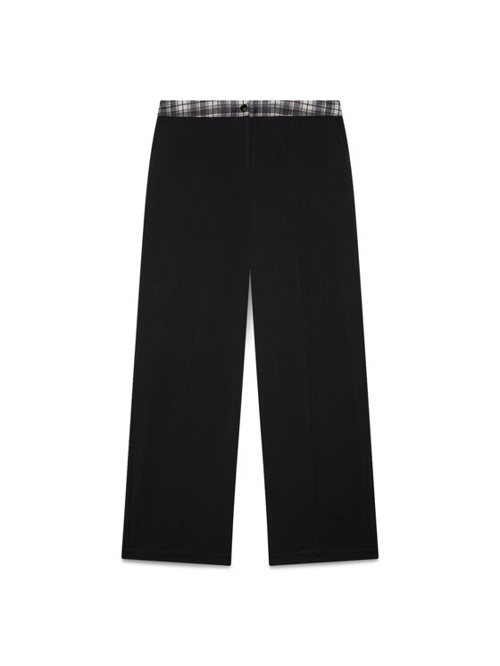 Fiorella Rubino Fiorella Rubino Spodnie materiałowe P047T005372N0Z3 Czarny Regular Fit