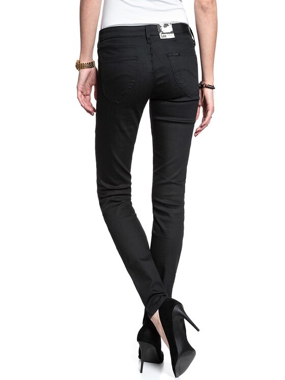 Lee Lee Jeansy SCARLETT Czarny Skinny Fit