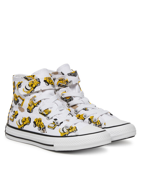 Converse Converse Teniși Chuck Taylor All Star Construction Truck Easy-On A10766C Alb