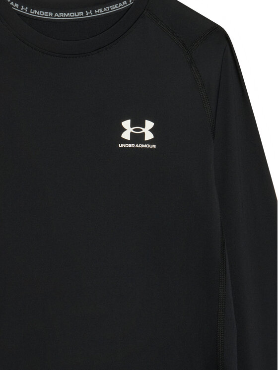 Under Armour Under Armour Funkčné tričko Ua Hg Armour Ls 1361731 Čierna Fitted Fit