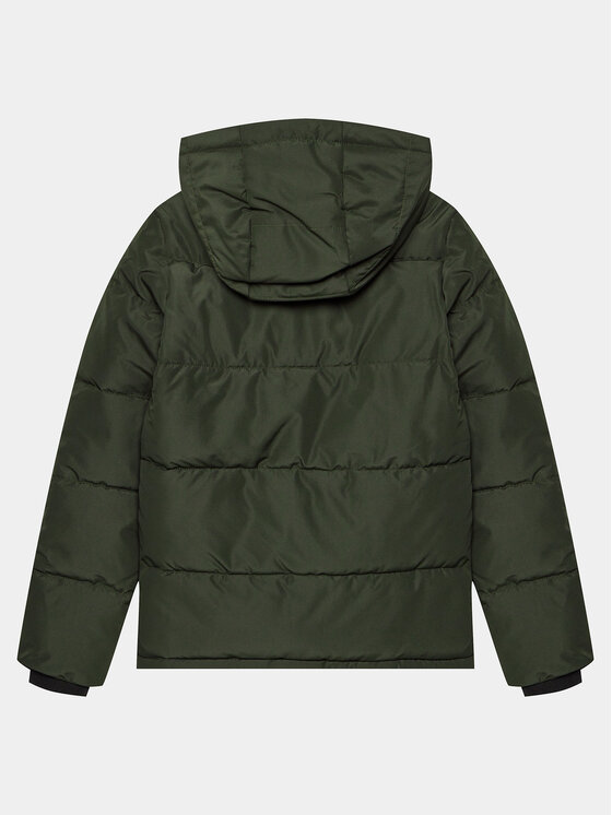 Jack&Jones Junior Jack&Jones Junior Zimska jakna Mason 12236556 Zelena Regular Fit