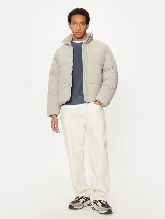Karl Kani Karl Kani Μπουφάν πουπουλένιο Small Signature 60760016 Γκρι Regular Fit