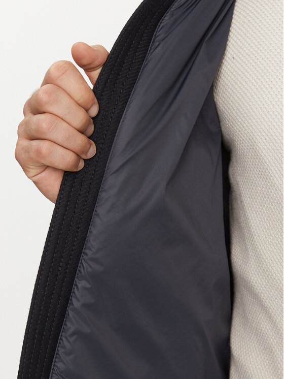 BOSS Boss Vuneni kaput H-Camron-234 50502267 Tamnoplava Relaxed Fit