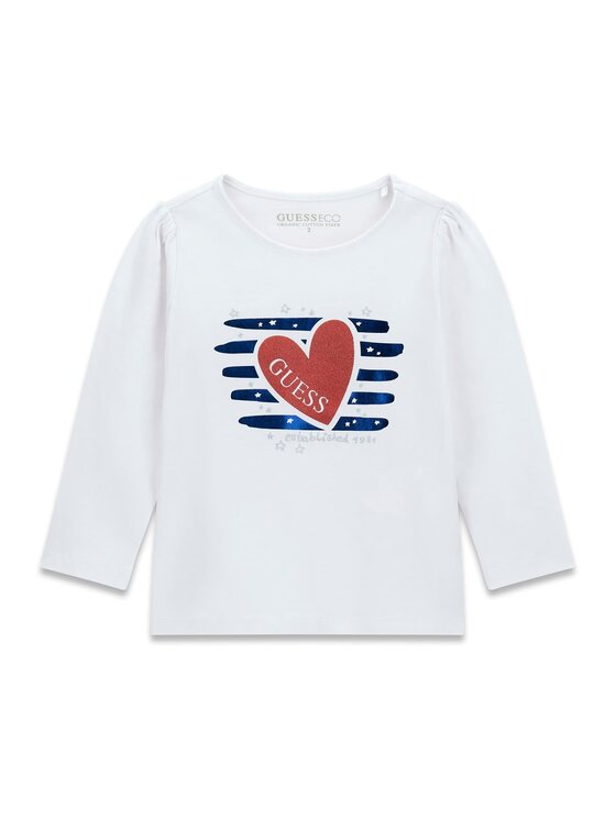 Guess Kids Guess Kids Tank top 180683 Bílá Classic Fit