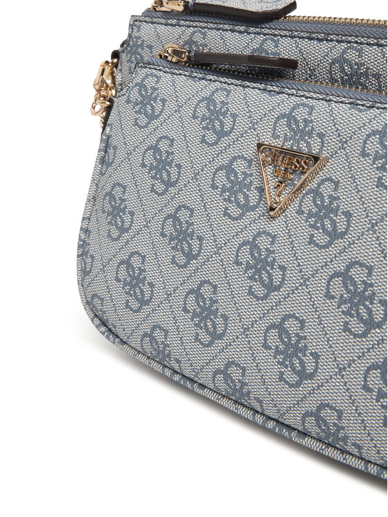 Guess Guess Дамска чанта Noelle II Mini HWBG96 72710 Син