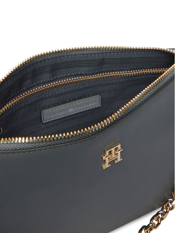 Tommy Hilfiger Tommy Hilfiger Сумка Th Glam Conv Med Crossover AW0AW18143 Сірий