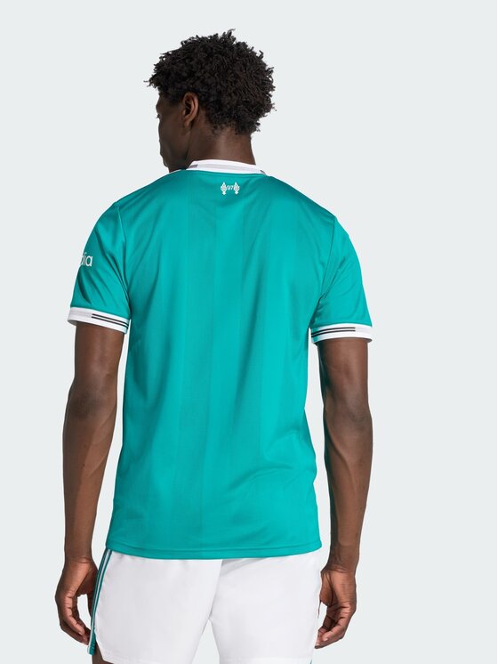 adidas adidas Koszulka techniczna 158372 Zielony Slim Fit