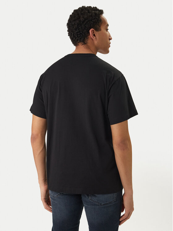 Versace Jeans Couture Versace Jeans Couture T-shirt 80GAHE04 CJ00E Nero Regular Fit