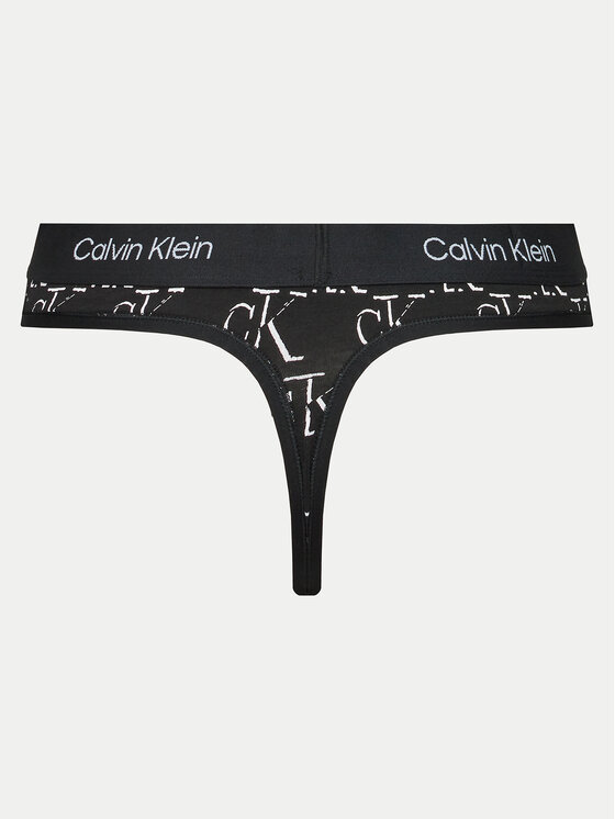 Calvin Klein Underwear Calvin Klein Underwear Στρίνγκ 000QF7221E Μαύρο