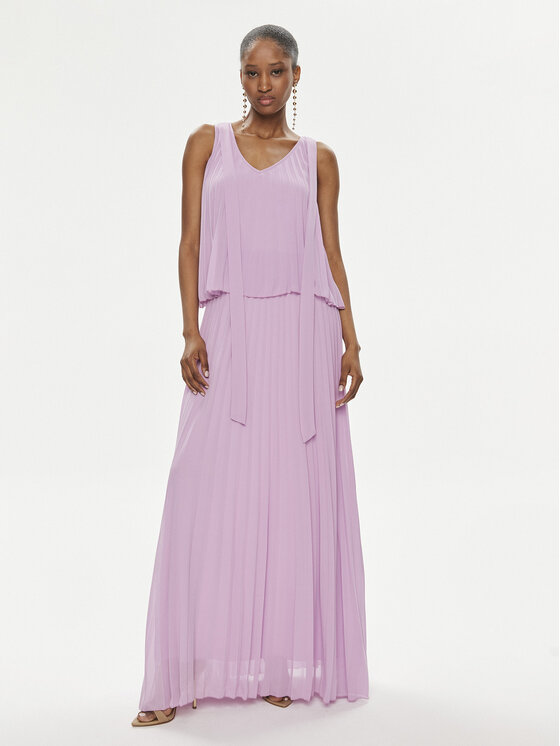 Kontatto Kontatto Abendkleid SU310 Violett Regular Fit