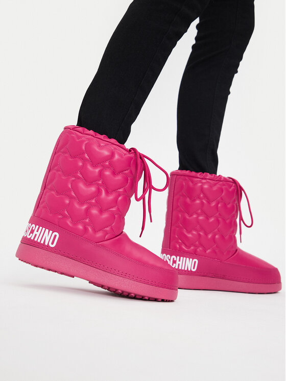 LOVE MOSCHINO LOVE MOSCHINO Čizme za snijeg JA24082G1LISE626 Ružičasta