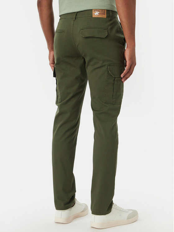 Beverly Hills Polo Club Beverly Hills Polo Club Παντελόνι υφασμάτινο P-SS26M -T450313 Πράσινο Regular Fit