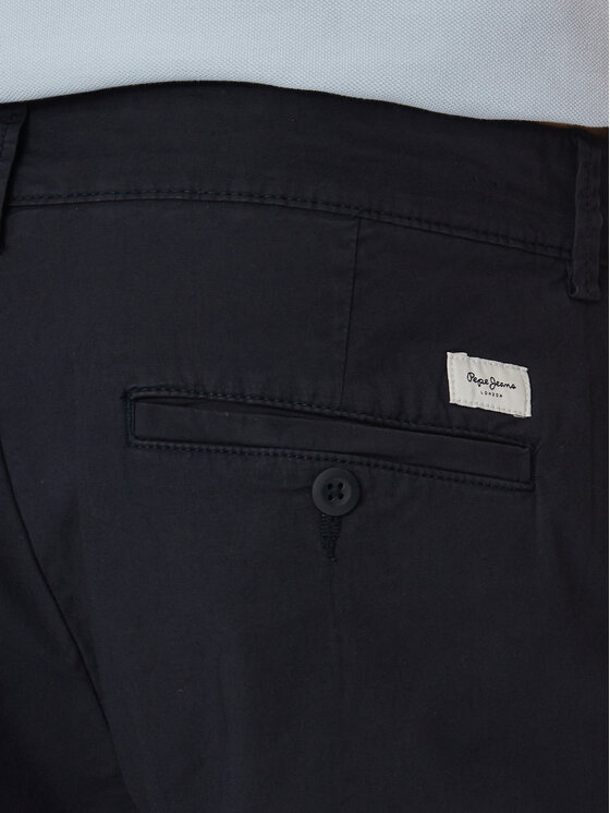 Pepe Jeans Pepe Jeans Chino nohavice PM211873 Tmavomodrá Slim Fit