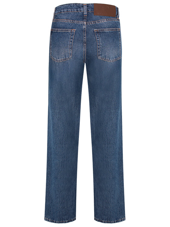 Magda Matyja Magda Matyja Jeansy MONTANA REGULAR JEANS Niebieski Regular Fit
