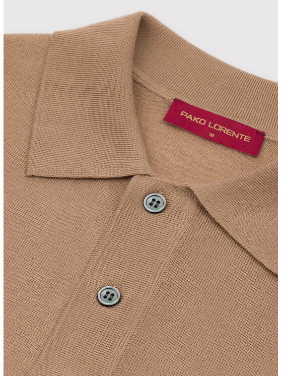 Pako Lorente Pako Lorente Sweter P26WP-2X-002 Brązowy jasny Regular Fit