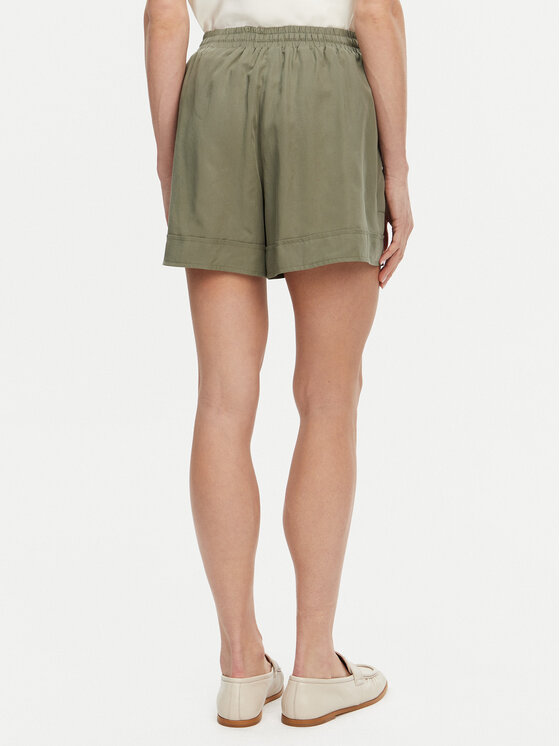 Gaudi Gaudi Pantaloncini di tessuto 511BD25009 Verde Relaxed Fit