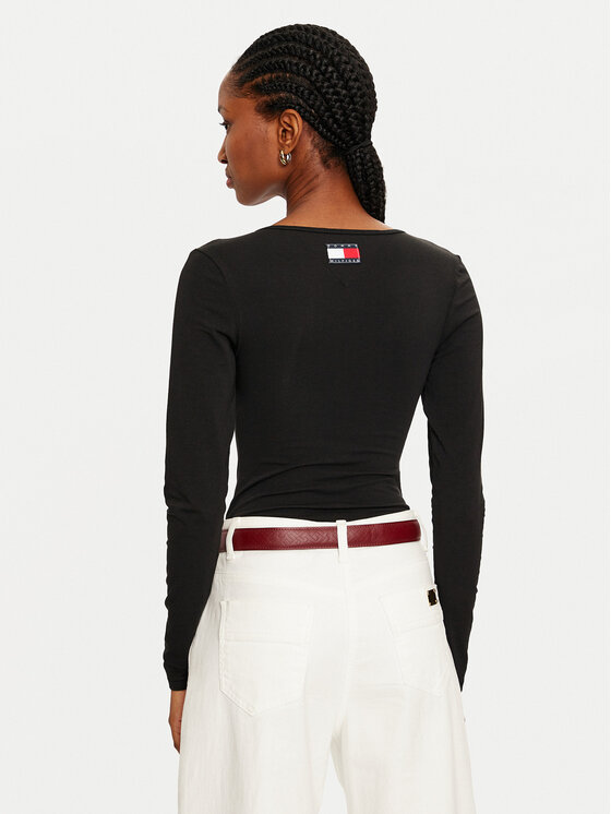 Tommy Hilfiger Tommy Hilfiger Glaustinukė UW0UW05628 Juoda Slim Fit