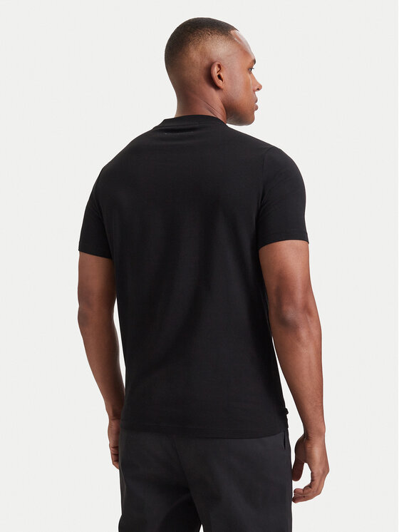 KARL LAGERFELD KARL LAGERFELD Marškinėliai 755047 564235 Juoda Regular Fit