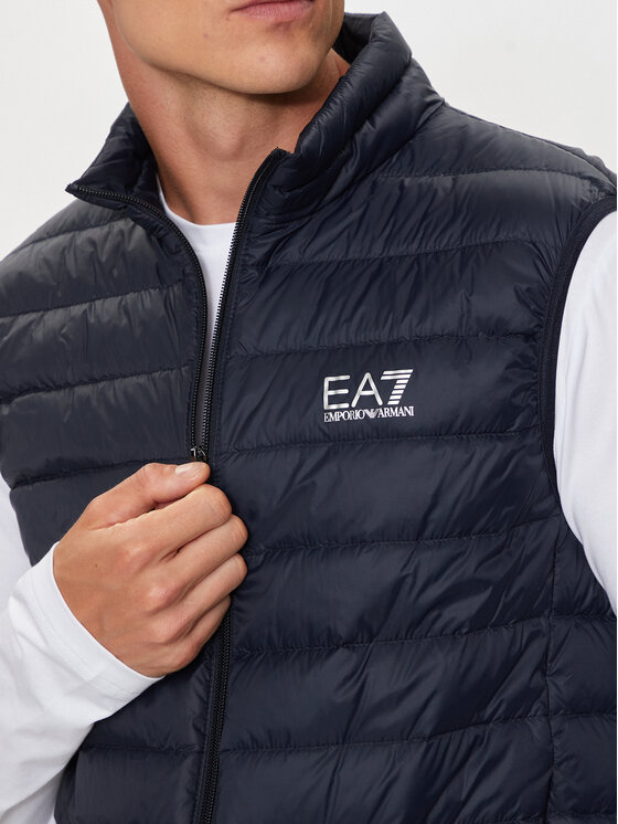 EA7 Emporio Armani EA7 Emporio Armani Kamizelka 8NPQ06 PNGPZ 1562 Granatowy Regular Fit