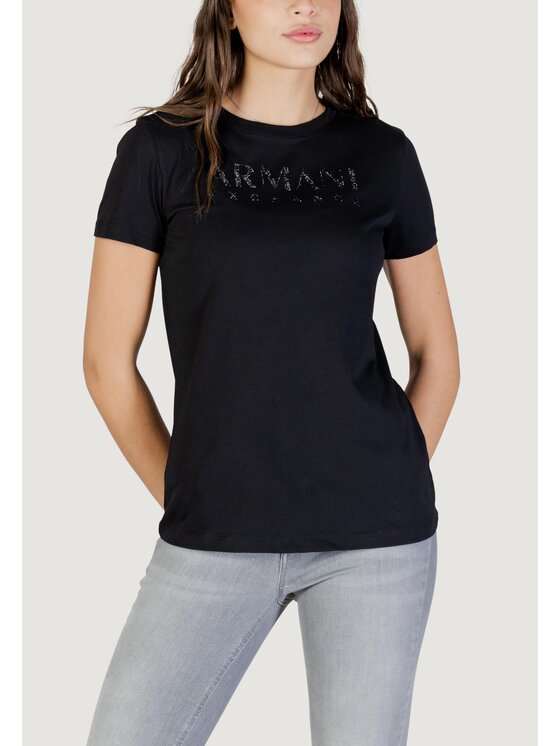 Armani Exchange Armani Exchange T-shirt XW002294 AF17172 Nero Casual Fit