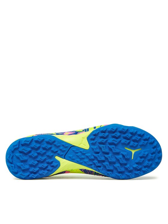 Puma Puma Boty na fotball Future Match Tt Mid Jr 107550 01 Modrá
