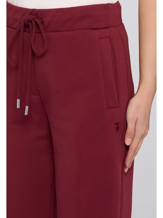 Trussardi Trussardi Pantaloni di tessuto P8046000013N026 Rosso Regular Fit