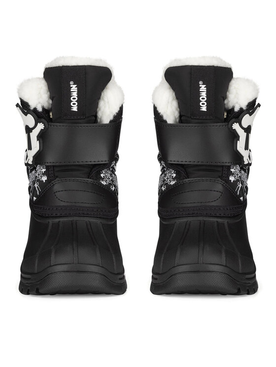Moomin Moomin Μπότες Χιονιού AW24-135MMN Μαύρο