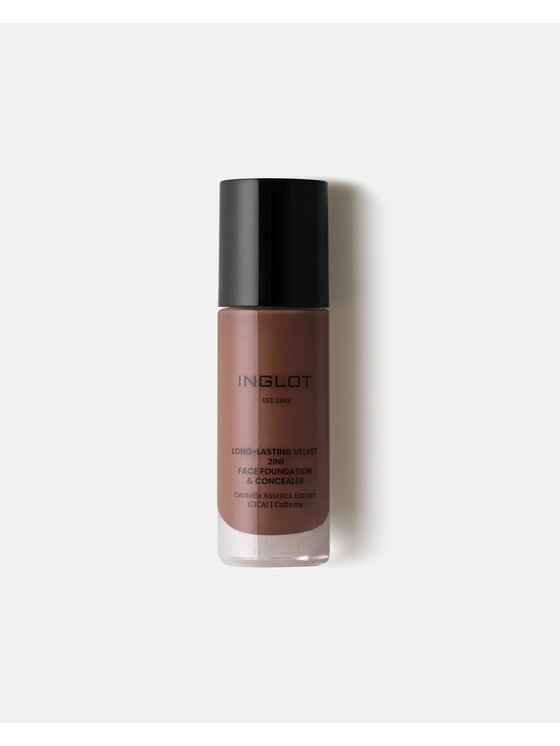 INGLOT INGLOT i korektor 2w1 Long-Lasting Velvet Podkład 725 Deep Neutral