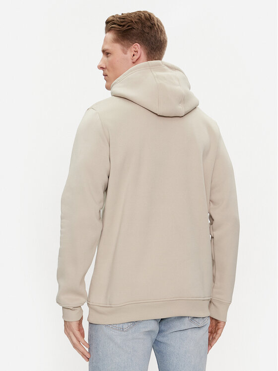 Brave Soul Brave Soul Felpa MSS-628SCHIZOIDE Beige Straight Fit
