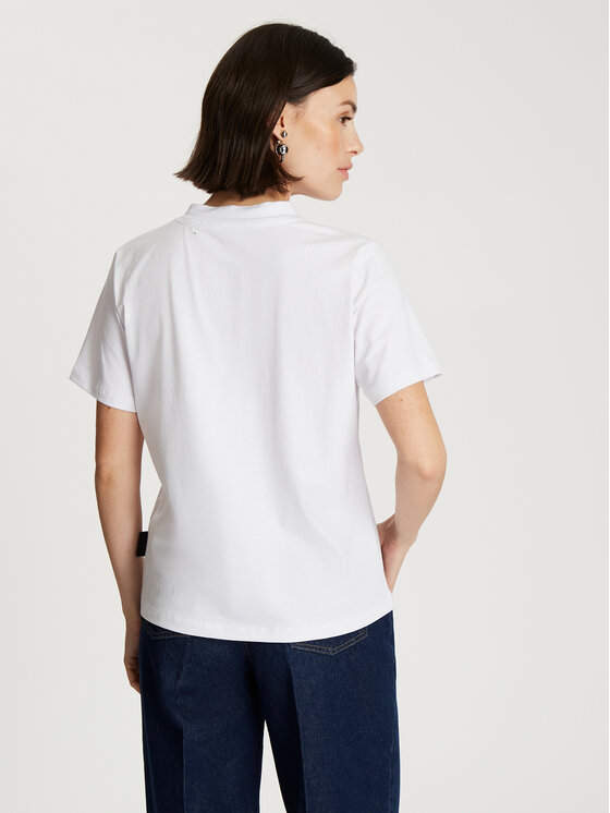 Cross Jeans Cross Jeans T-Shirt 56229-008 Biały