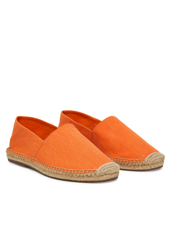 Polo Ralph Lauren Polo Ralph Lauren Espadrile Cevio Washed Canvas 803P07659003 Portocaliu