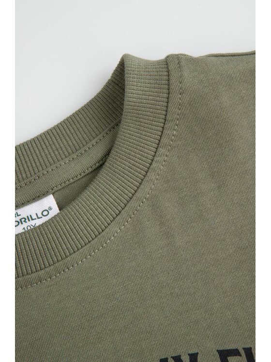 Coccodrillo Coccodrillo Tričko WC6143201FBJ-011 Zelená Regular Fit