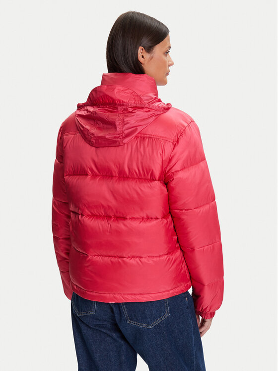 Tommy Jeans Tommy Jeans Zimska jakna DW0DW21619 Crvena Relaxed Fit