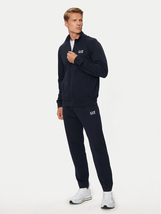 EA7 Emporio Armani EA7 Emporio Armani Donji dio trenerke 8NPP65 PJVRZ 1562 Tamnoplava Regular Fit