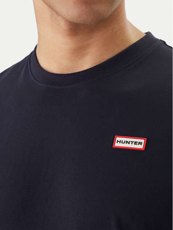 Hunter Hunter Póló Essentials HARM0085252 Sötétkék Regular Fit