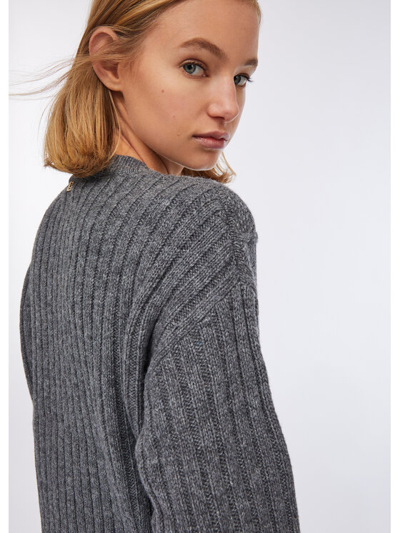 Liu Jo Liu Jo Cardigan MF5423MS04002050 Grigio Regular Fit