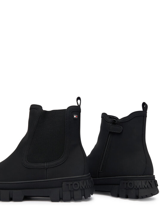 Tommy Hilfiger Tommy Hilfiger Īsie zābaki T3X5-34130-1355999 D Melns