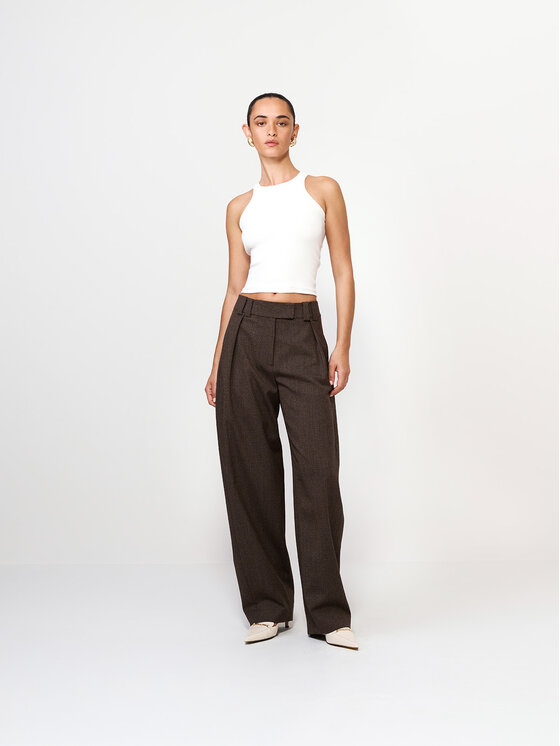 La Mania La Mania Top VENO Bianco Basic Fit