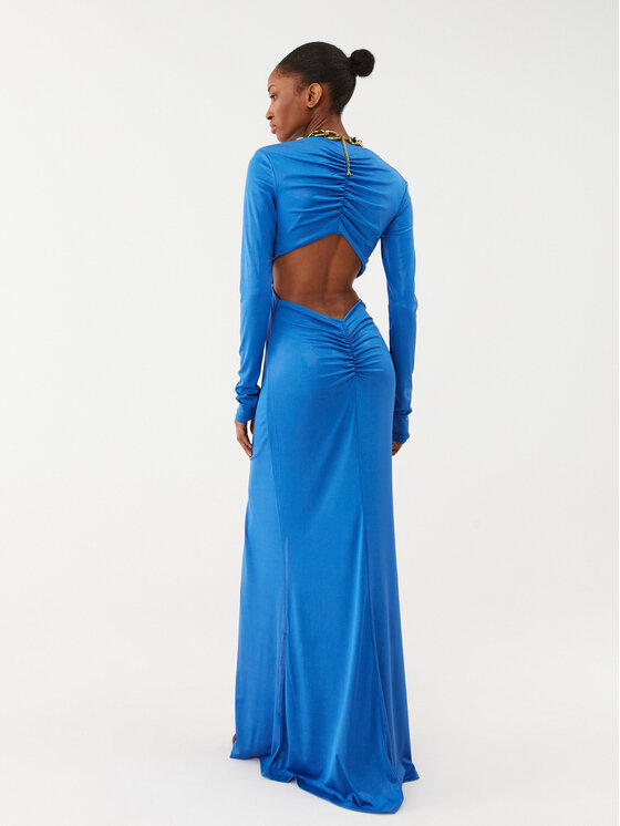 Patrizia Pepe Patrizia Pepe Večerní šaty 8A1190/J135-C966 Modrá Slim Fit