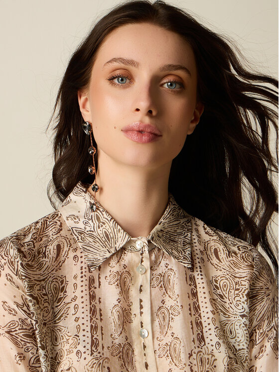 Oltre Oltre Camicia 5019R003230N0R2 Crema Regular Fit