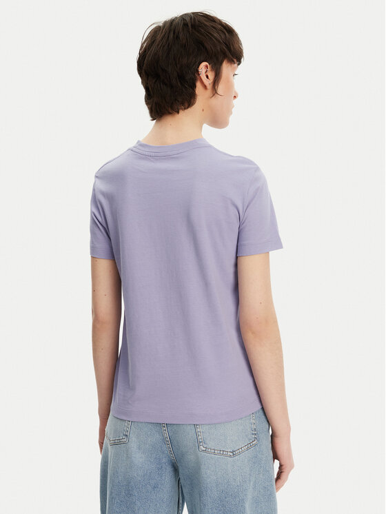 Calvin Klein Jeans Calvin Klein Jeans Tricou Shadow Graphic J20J225545 Violet Regular Fit
