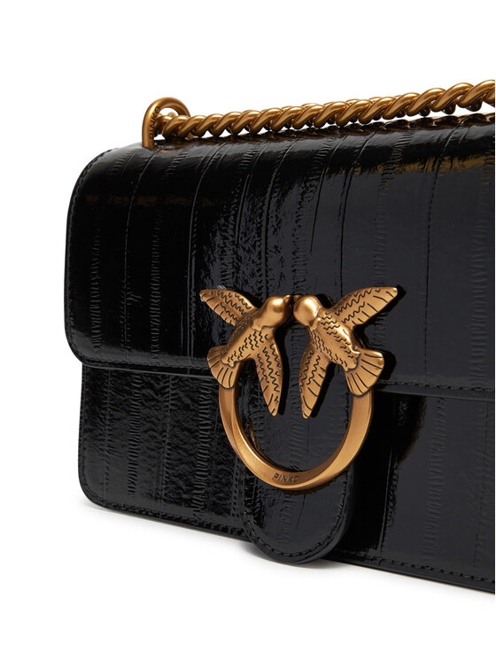 PINKO PINKO Torebka Love One Mini Dc PE 25 PLTT 100074 A1VE Czarny